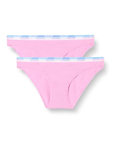 PUMA 2 Pack Parte Interior de Bikini, Opera Pink, S (Pack de 2) para Mujer