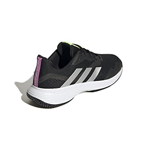 adidas CourtJam Control M, Zapatillas de Tenis Hombre, NEGBÁS/Plamet/FTWBLA, 43 1/3 EU