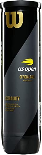 Wilson Us Open 3 Ball, Pelotas De Tenis Unisex Adulto, Amarillo (Yellow), Única