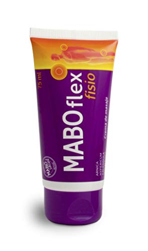 MABO Flex Fisio 75 ml - Crema de Masaje para Alivio de Dolores Musculares y Articulaciones Arnica Caléndula Mentol Hypericum Colágeno