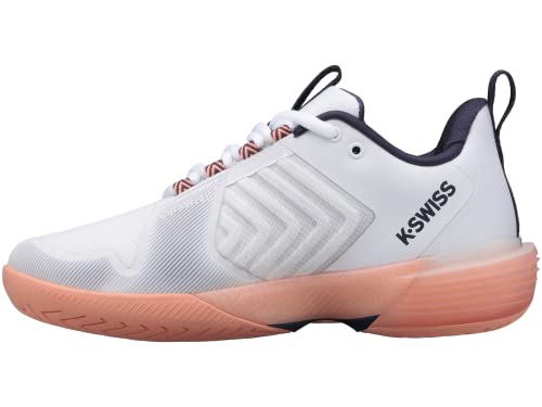 K-Swiss ULTRASHOT 3, Zapatos de Tenis Mujer, Blanco, 38 EU