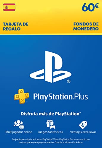 60€ PlayStation Store Tarjeta Regalo por PlayStation Plus Essential | 12 meses | Cuenta española [Código por correo]