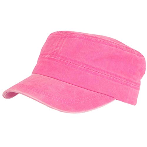 Léon Montane - Gorra militar rosa de algodón, clase y tendencia Gibbbs – Unisex rosa Talla única