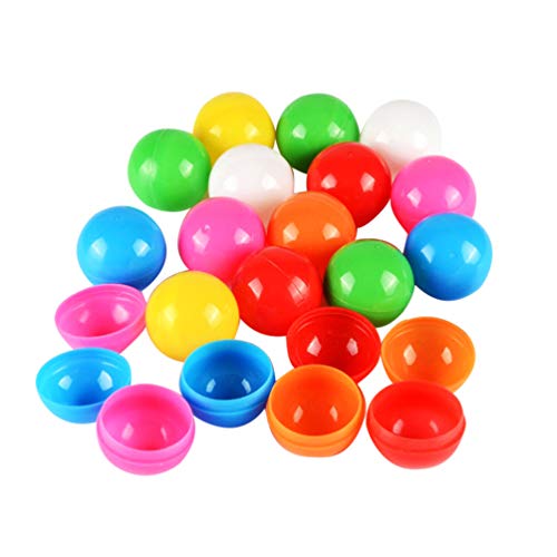 Amosfun 100 bolas coloridas abiertas de ping pong, bolas de lotería, pelotas de tenis de mesa para fiestas y niños.