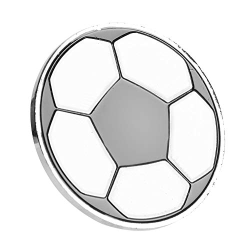 VGEBY1 Moneda de Flip de fútbol, aleación antioxidante Dura Árbitro de fútbol Juez Monedas de Lanzamiento Elija un Lado con Estuche para los Partidos de Entrenamiento