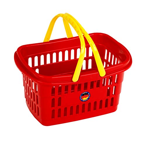 Theo Klein 9692 Shopping Basket I Robust Basket made of Ideal plastic I Practical , Child-friendly Handle I Toys for Children Aged 2 and over