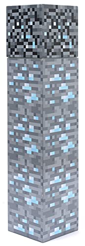 Minecraft - Botella de agua Minecraft - Botella de agua con diseño pixelado de creeper - Botellas de agua para niños, reutilizable - 650 ml - Producto de Minecraft