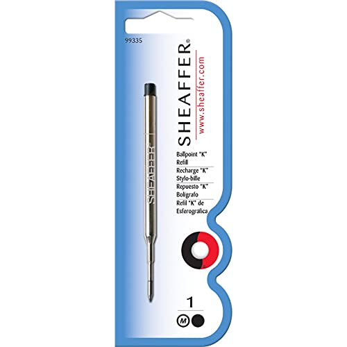 Sheaffer - Recambio para bolígrafo (tinta negra), 99335